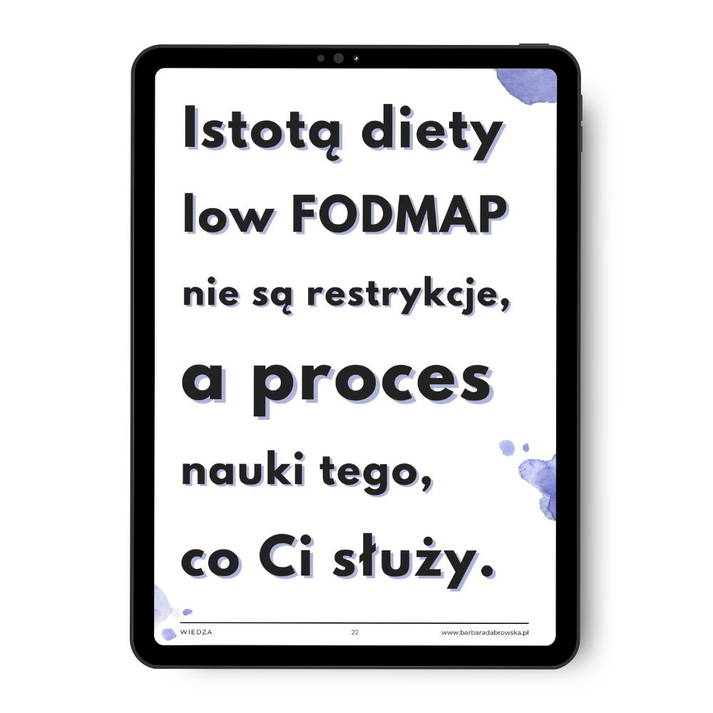 FODMAP. Proces
