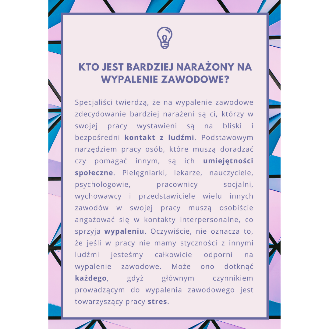 Wypalenie zawodowe – poradnik antystresowy