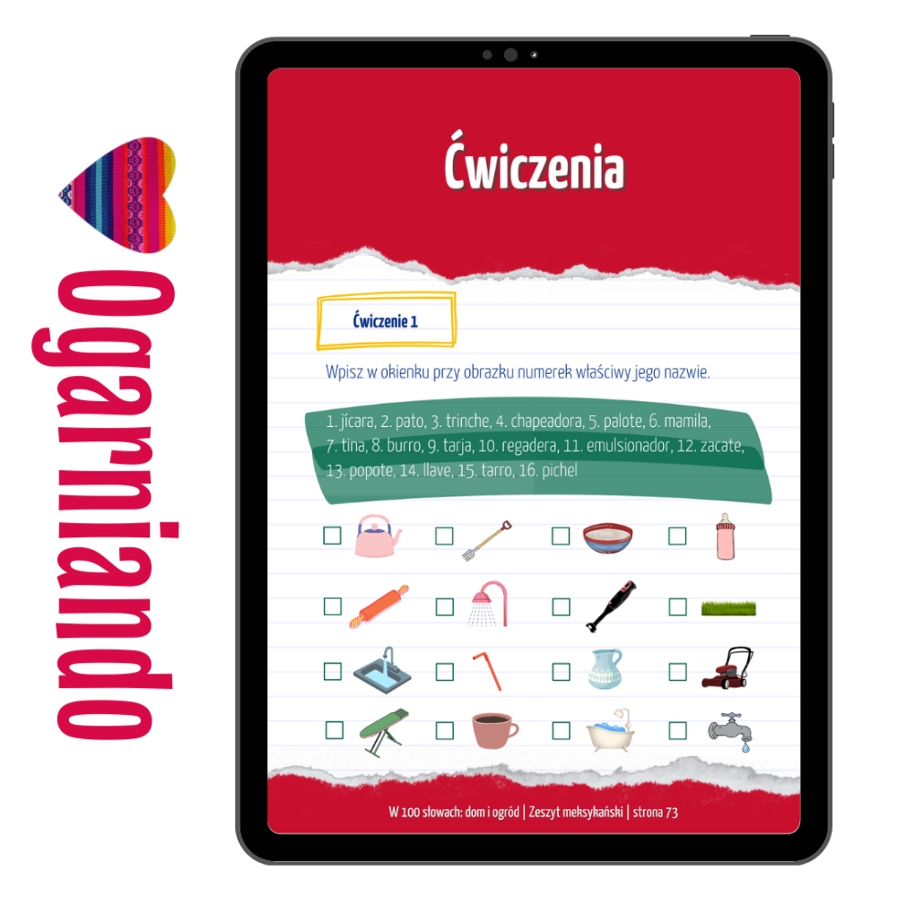 meksykański słówka dom i ogród