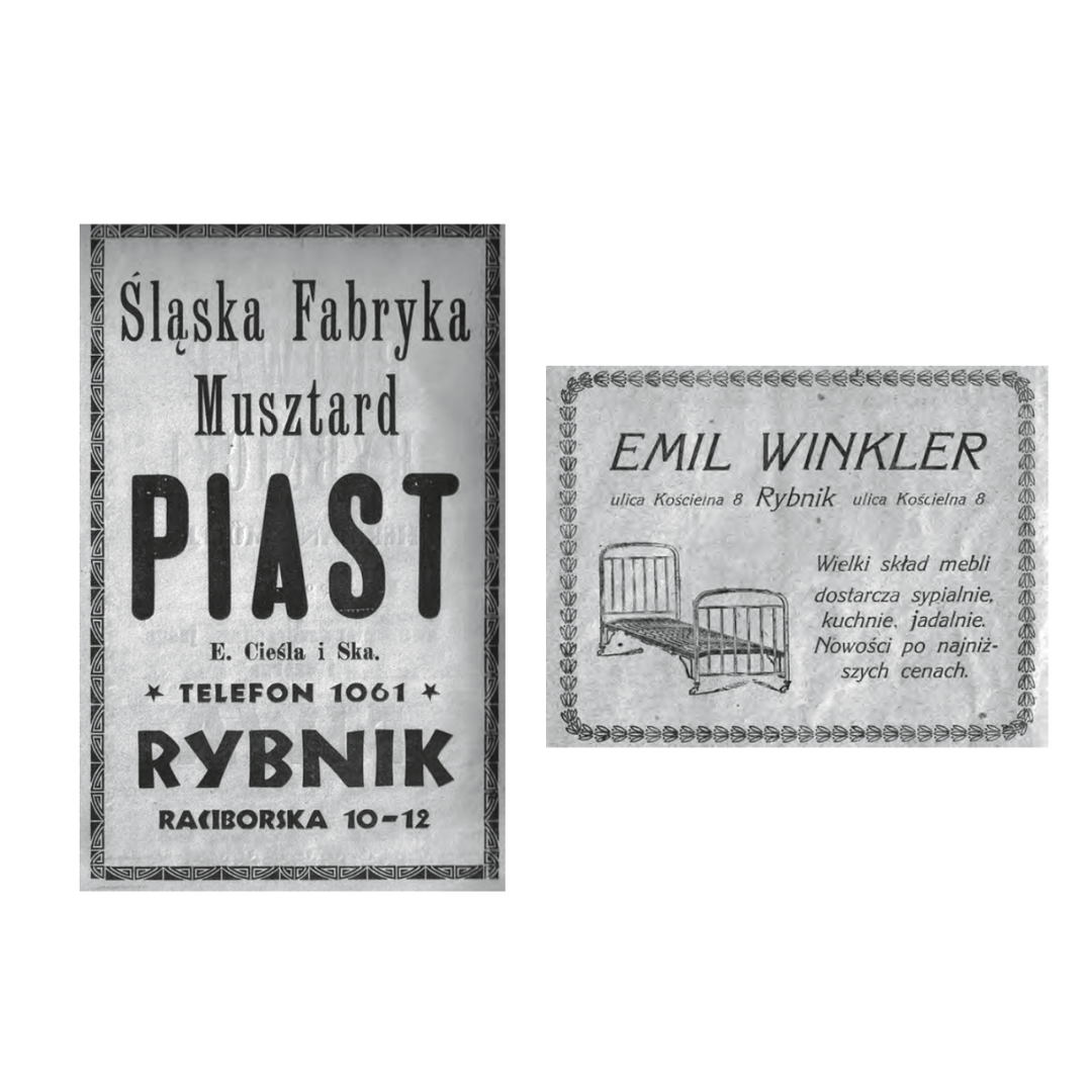 Życie w przedwojennym Rybniku. Część II