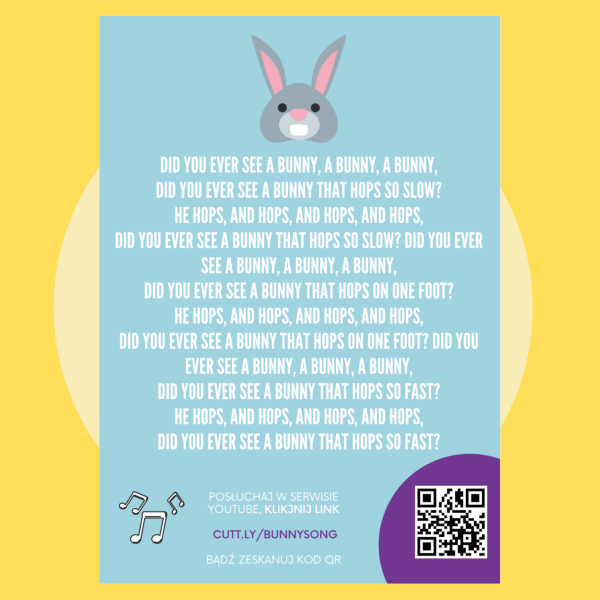 dwujęzyczność zamierzona – piosenka