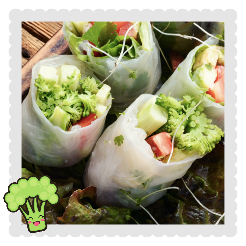 Spring rollsy na grilla