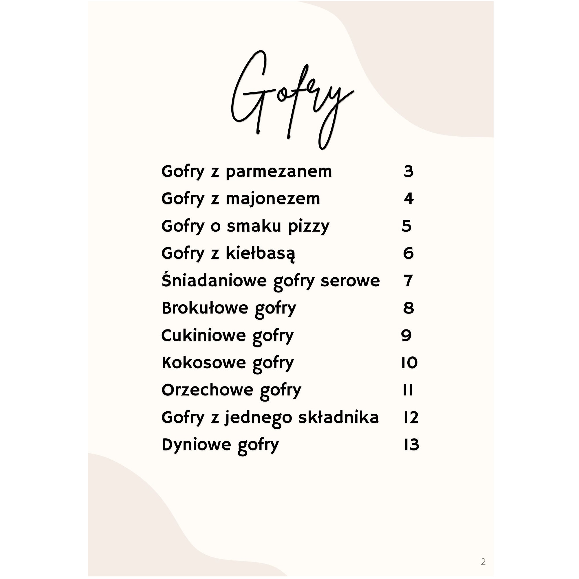keto gofry
