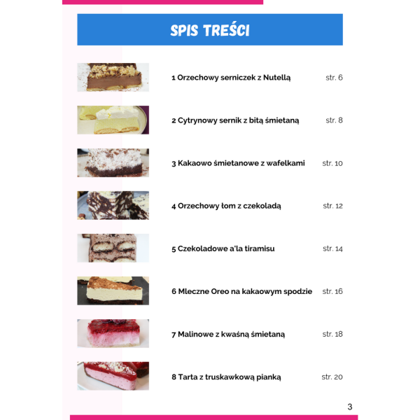 ciasta bez pieczenia