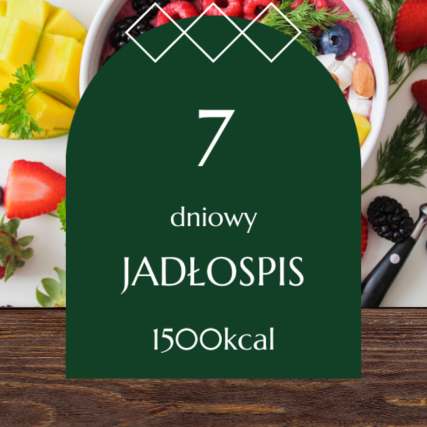 Jedz i chudnij. Jadłospis 1500 kcal