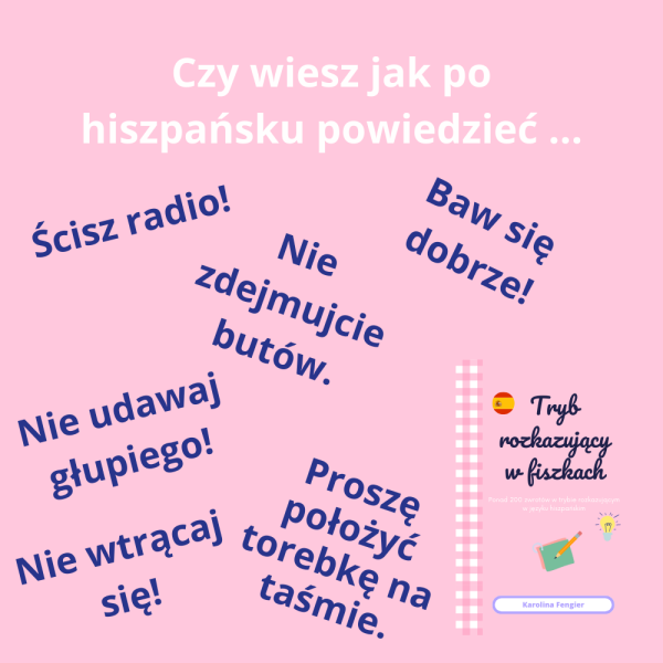 tryb rozkazujący hiszpański
