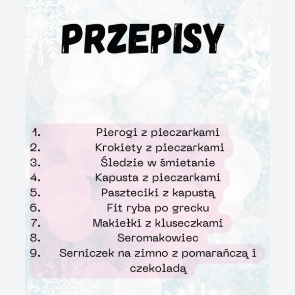 Wigilijne przepisy dla osób z IO
