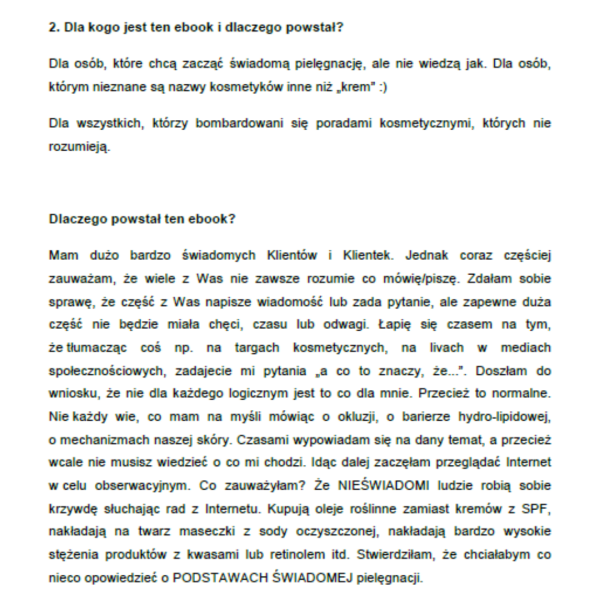 świadoma pielęgnacja twarzy