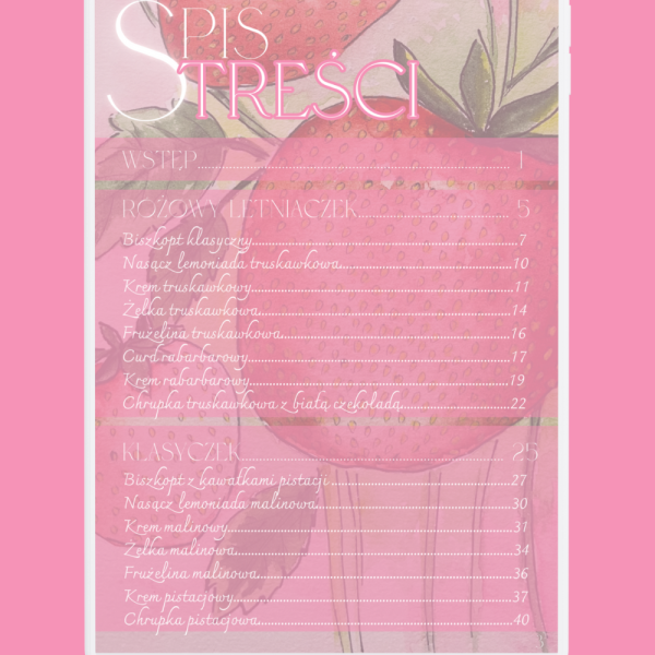 słodka stacja. torty letnie