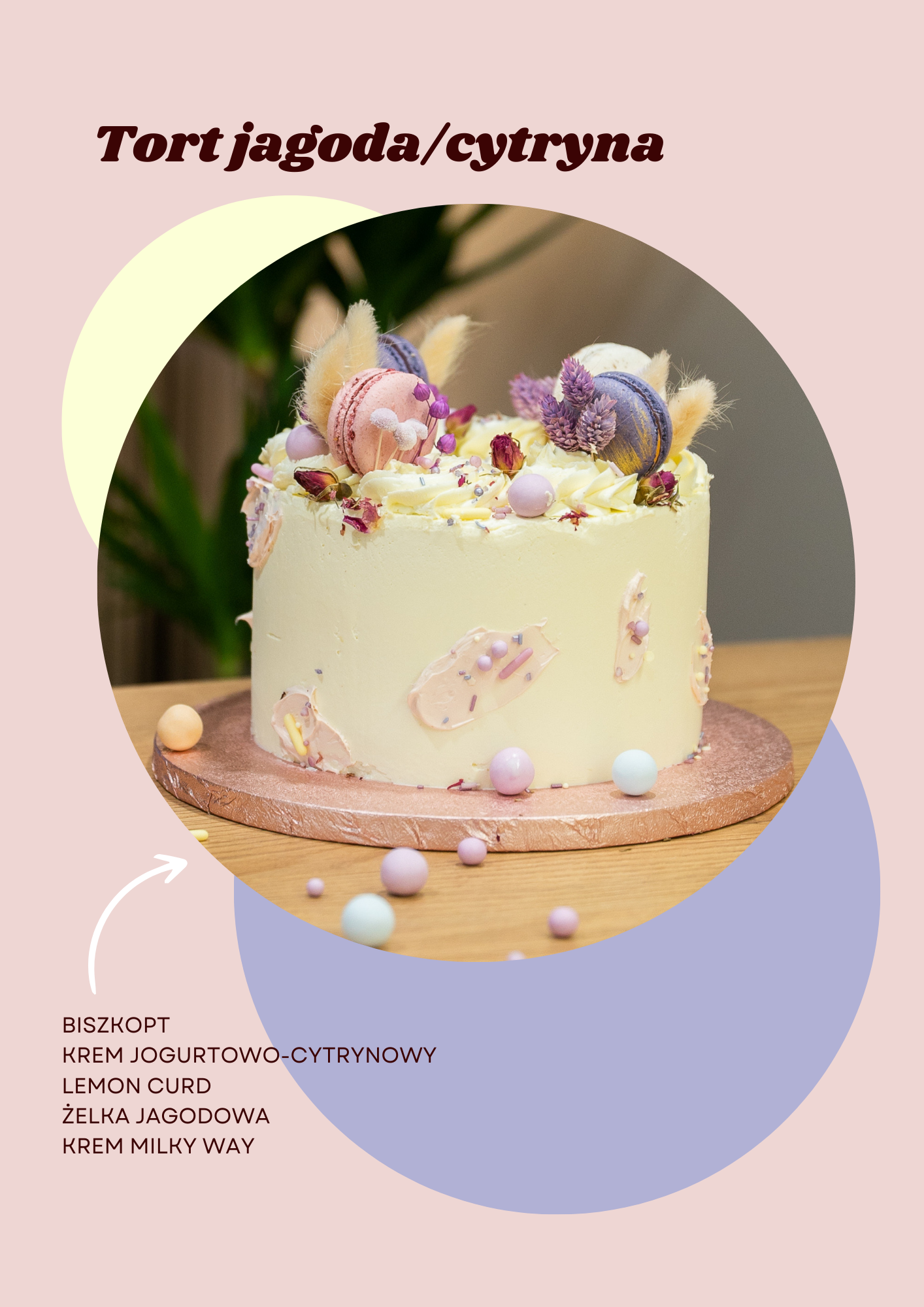 Tort jagoda_cytryna