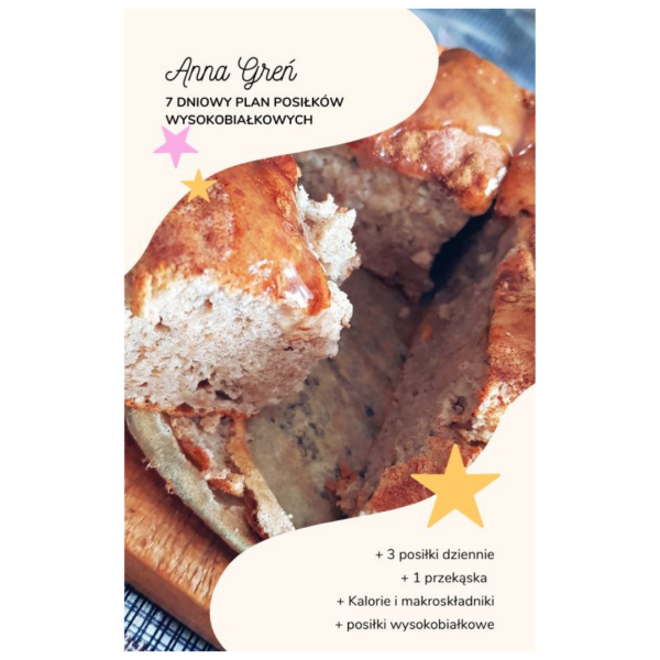 Dieta wysokobiałkowa - 1800kcal