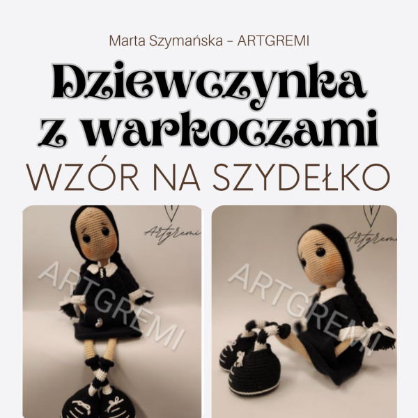 Wednesday wzór na szydełko