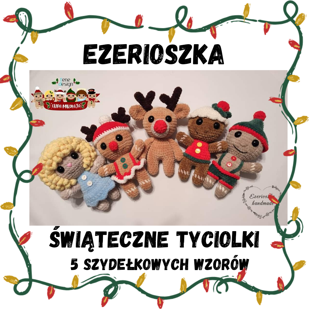 świąteczne wzory szydełkowe