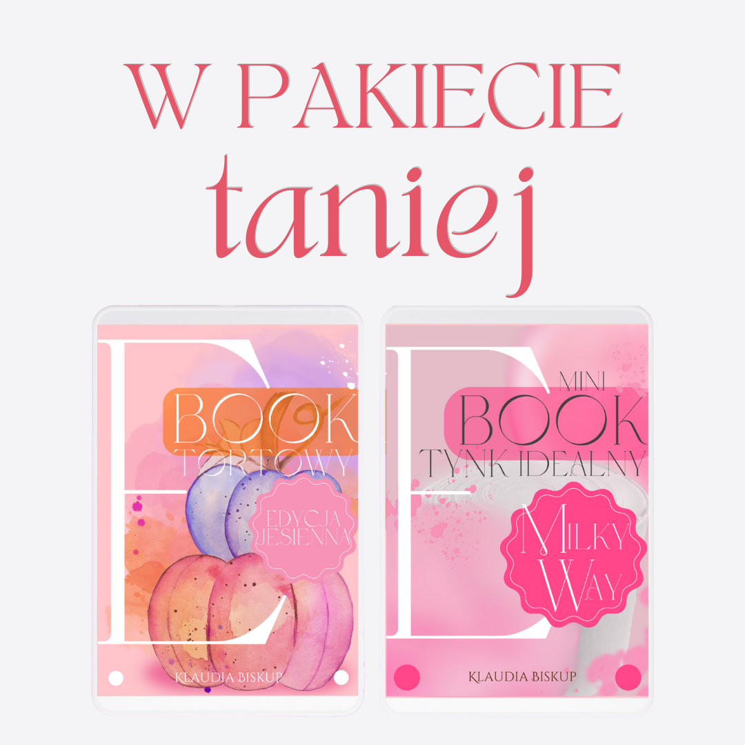 Pakiet eBooków tortowych: Edycja Jesienna + Tynk idealny