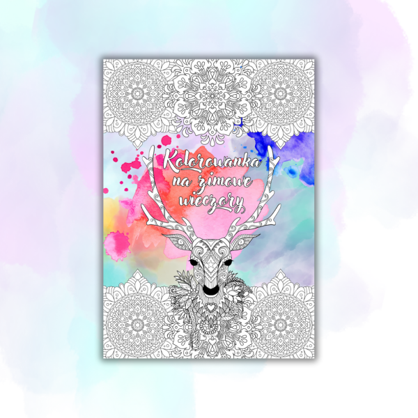 Kolorowanka na zimowe wieczory