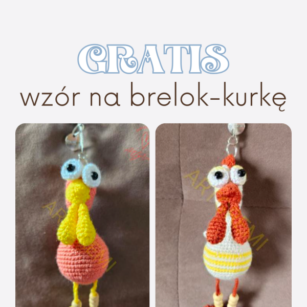 wzór szydełkowy kura