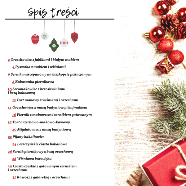 Wyjątkowe Ciasta Na Boże Narodzenie