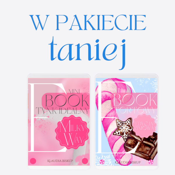 Pakiet eBooków tortowych: Edycja Zimowa + Tynk idealny