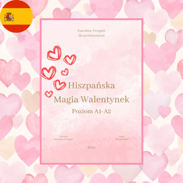 język hiszpański. Walentynki