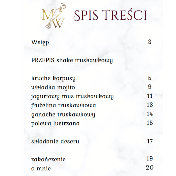 tartaletka Shake truskawkowy