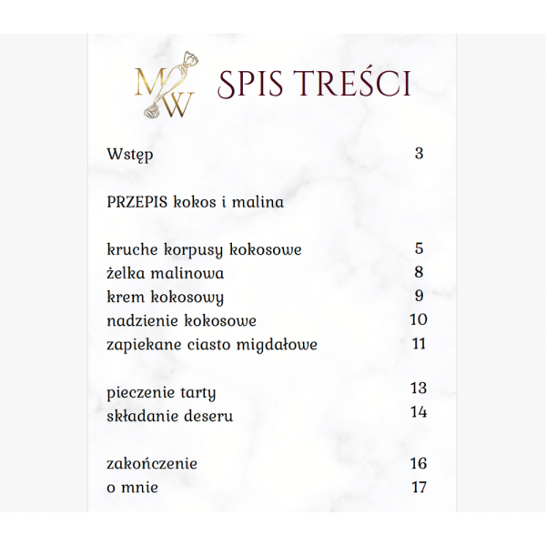 tartaletka Kokos i malina