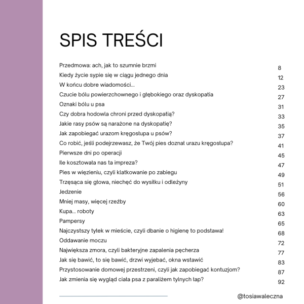 paraliż tylnych łap