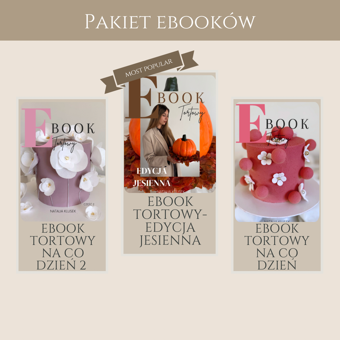 Natalia Klusek pakiet ebooków tortowych