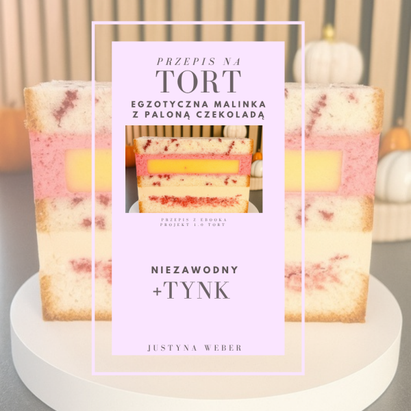 Tort Egzotyczna Malinka z Paloną Czekoladą