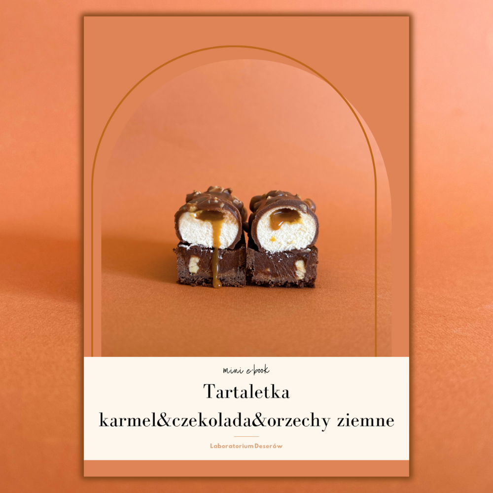 Tartaletka karmel czekolada orzechy ziemne