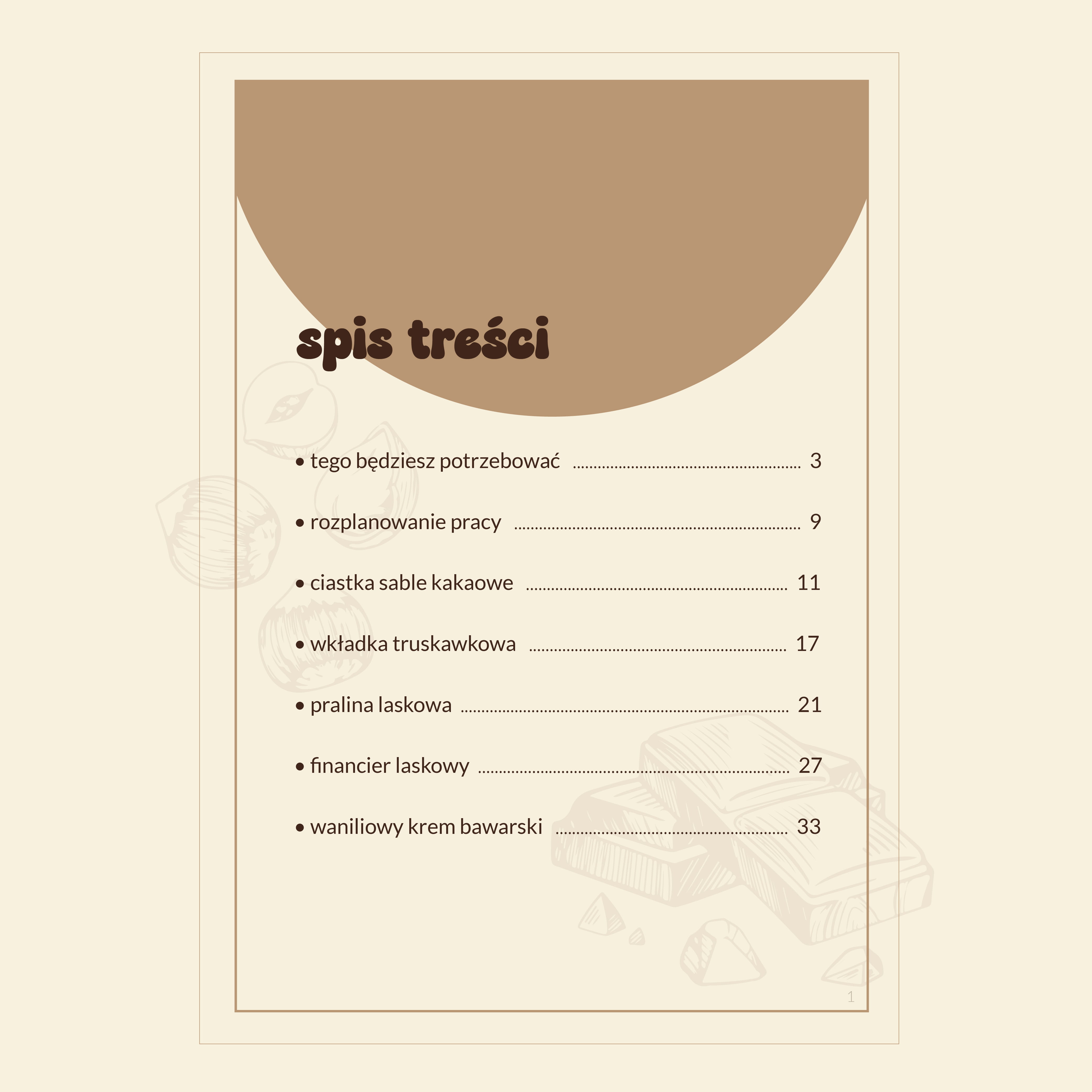 Monoporcja orzech laskowy