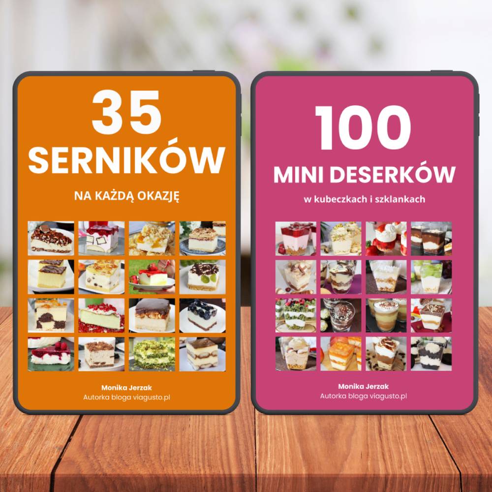 Pakiet: 35 serników na każdą okazję + 100 mini deserków
