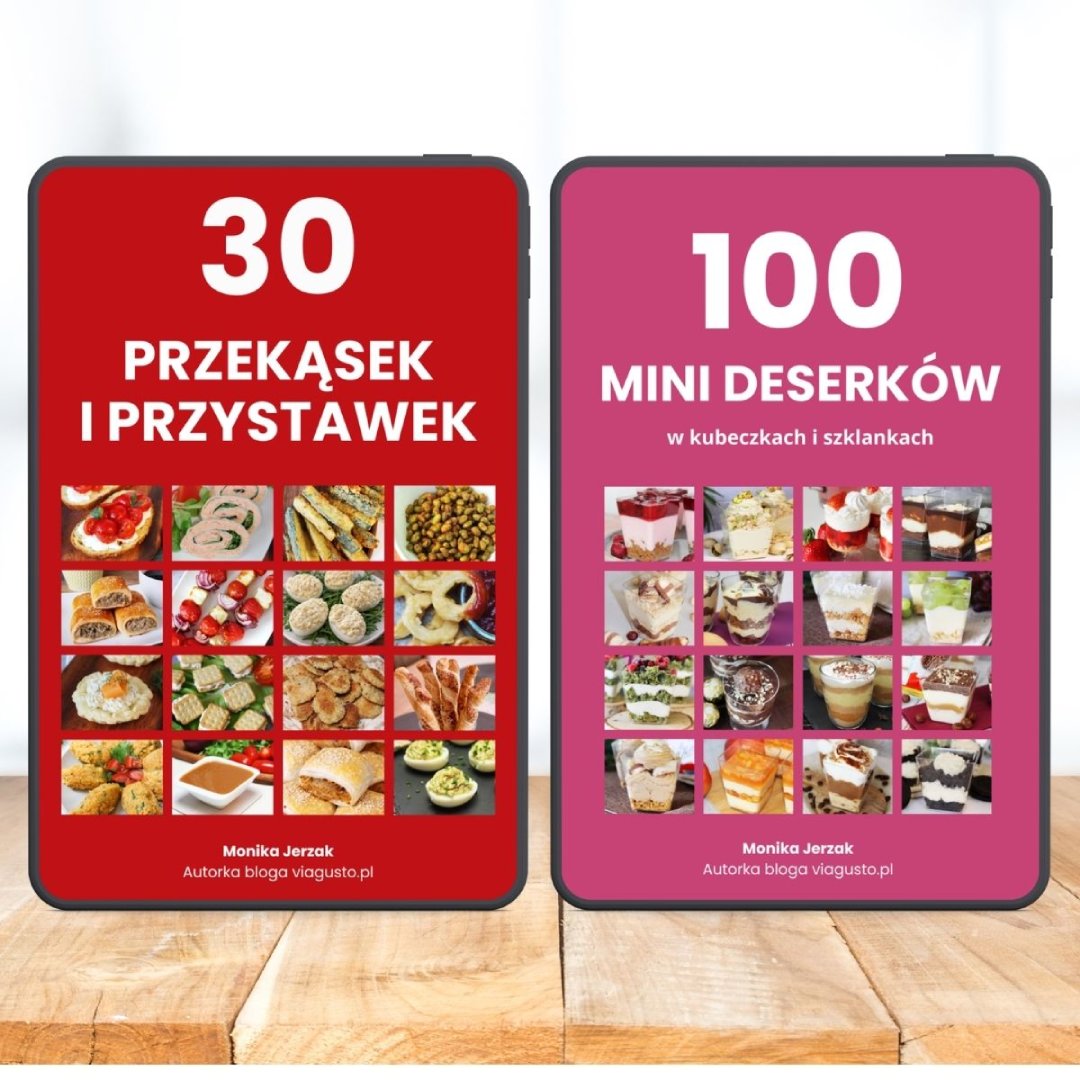 Pakiet: 30 przekąsek i przystawek + 100 mini deserków