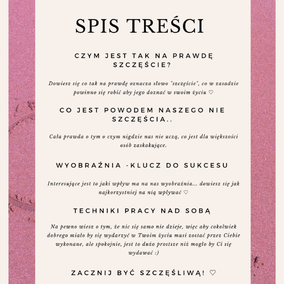 być szczęśliwą