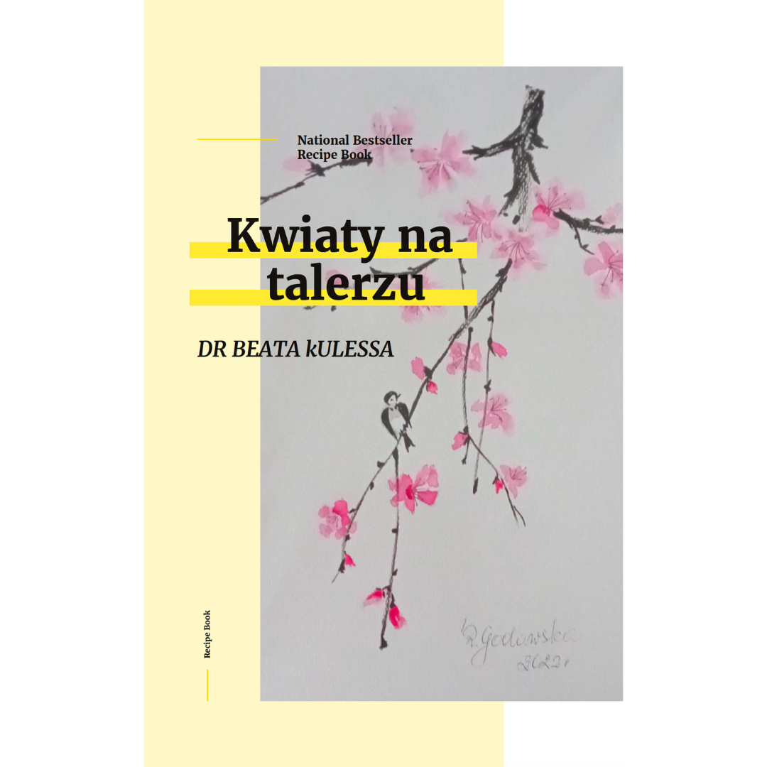 kwiaty na talerzu